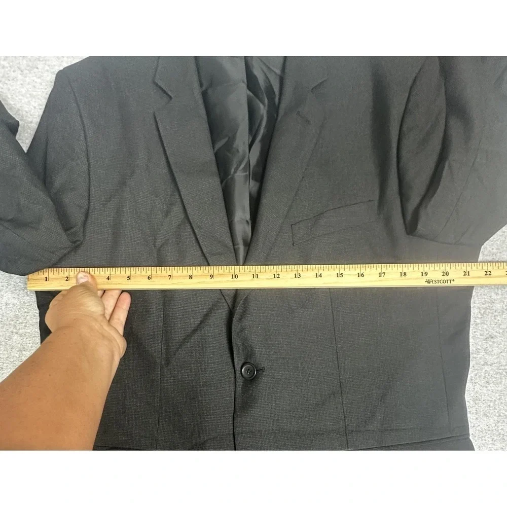 Banana Republic Blazer Mens‎ 44 Regular Charcoal Tailored Slim Fit Two Button